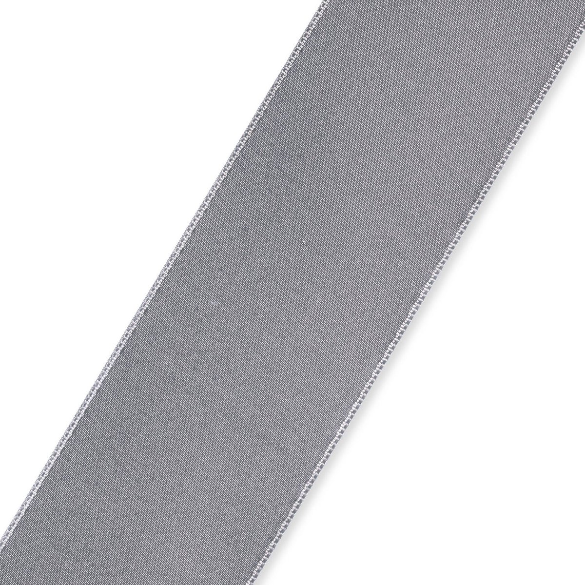 Satijnlint 38 mm grijs 3 m - Satijnlint - Prym