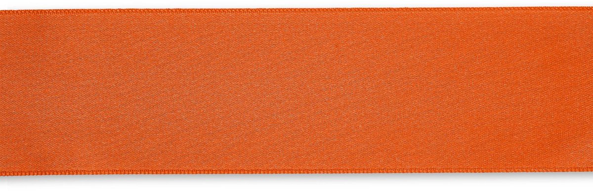 Satijnlint 38 mm oranje 3 m
