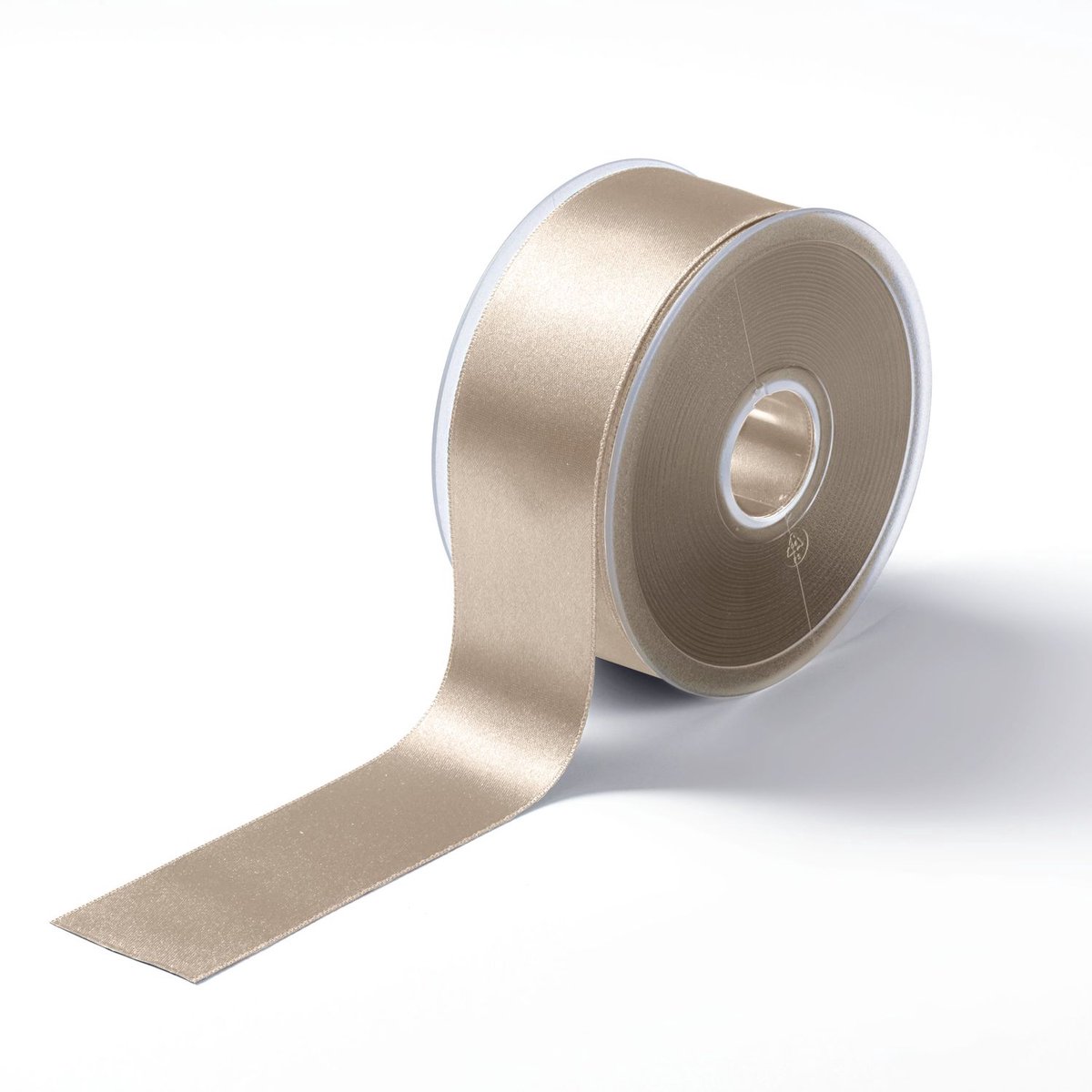 Satijnlint 38 mm zand 25 m - Satijnlint - Prym