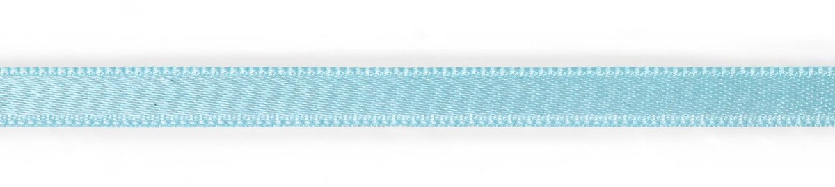 Satijnlint 6 mm lichtturkoois 4 m - Satijnlint - Prym