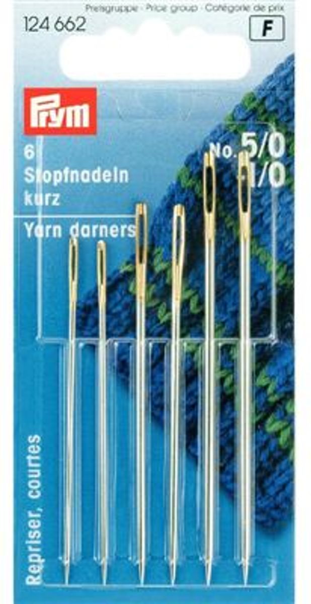 Stopnaalden nr. 5/0-1/0   124 662