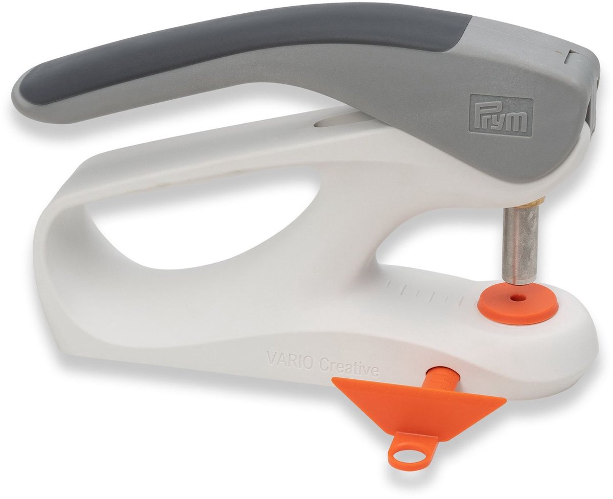 VARIO Creative Tool editie grijs-oranje - Aannaaiknopen - Prym