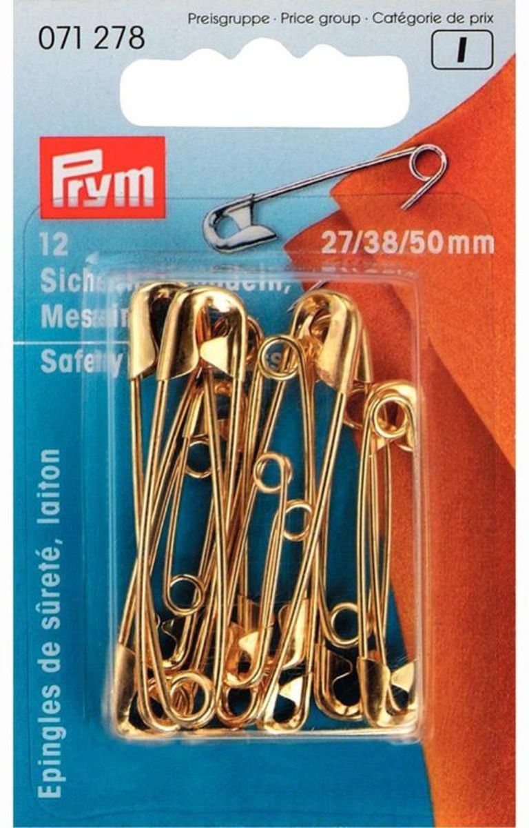 Veiligheidsspelden Nr1-3 Op Kaartje