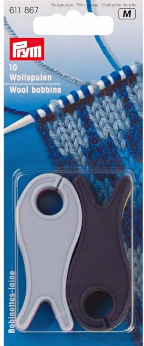 Wolvisjes wool bobbins  