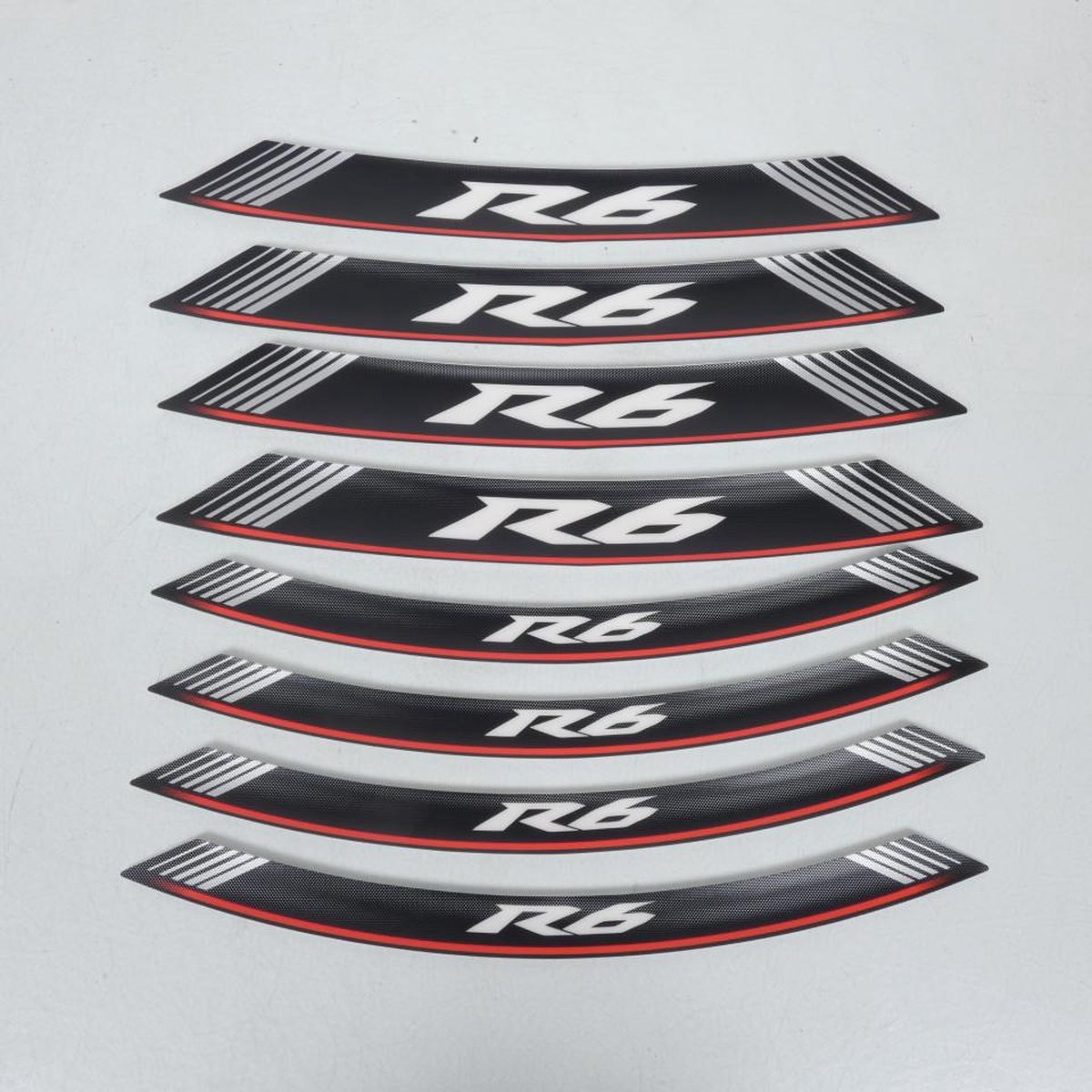 Autocollant Liseret jante LOGO R6 Puig pour moto Yamaha 600 Yzf-R6 5530P 14 21