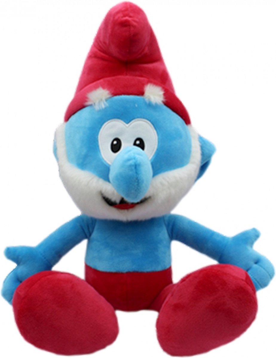 De smurfen - knuffel Grote smurf 30 cm - Plush