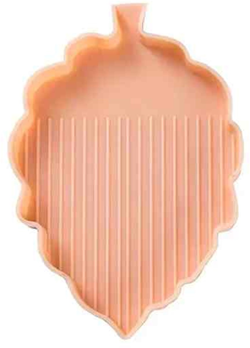 Diamond Painting - Schudbakje - Bladvorm - Oranje - 11.5x8cm