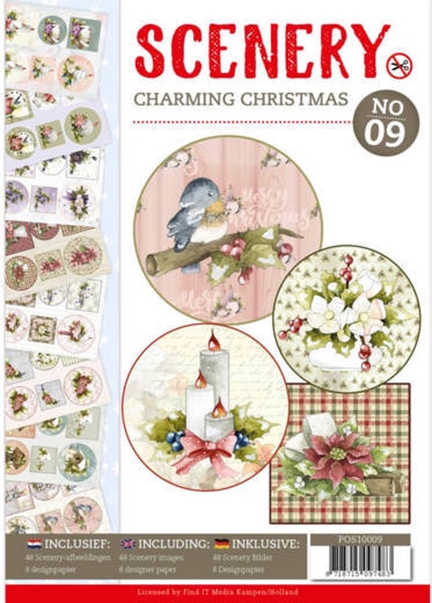 POS10009   9 - Charming Christmas Boeken div.
