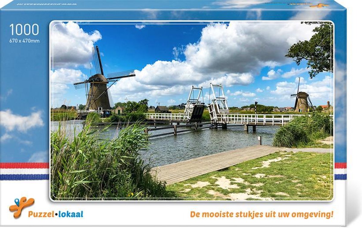 Puzzellokaal - Kinderdijk - Legpuzzel - 1000 stukjes