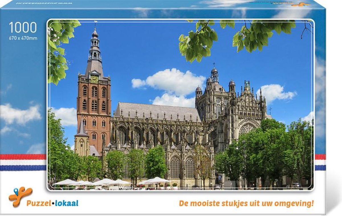 Puzzellokaal - Sint-Janskathedraal - Den Bosch - Legpuzzel - 1000 stukjes