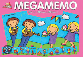 Megapuzzel Treintje - Legpuzzel - 26 Stukjes