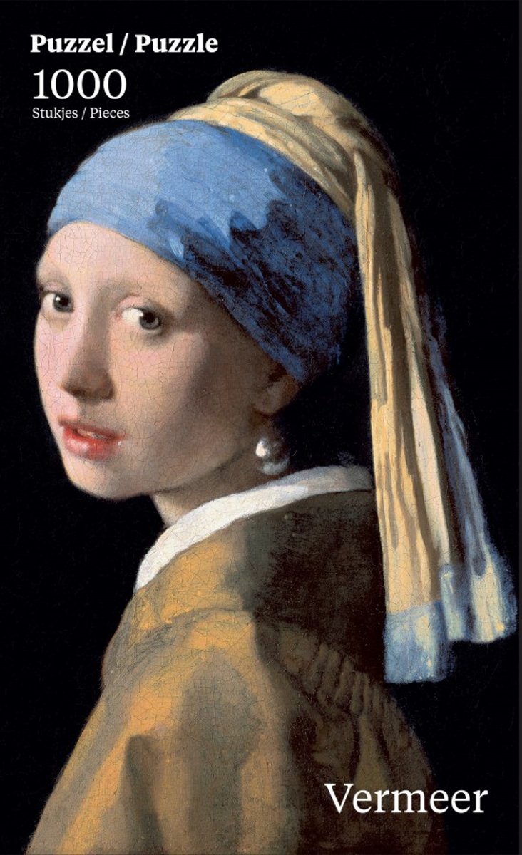 Meisje met de Parel - Johannes Vermeer (Mauritshuis) (1000)