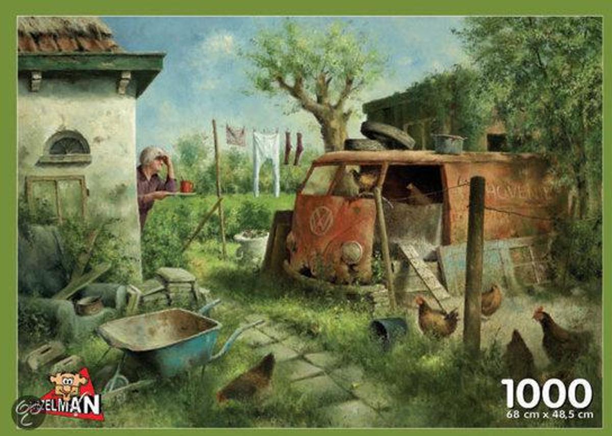Puzzelman Puzzel - Marius van Dokkum: Kippenhok