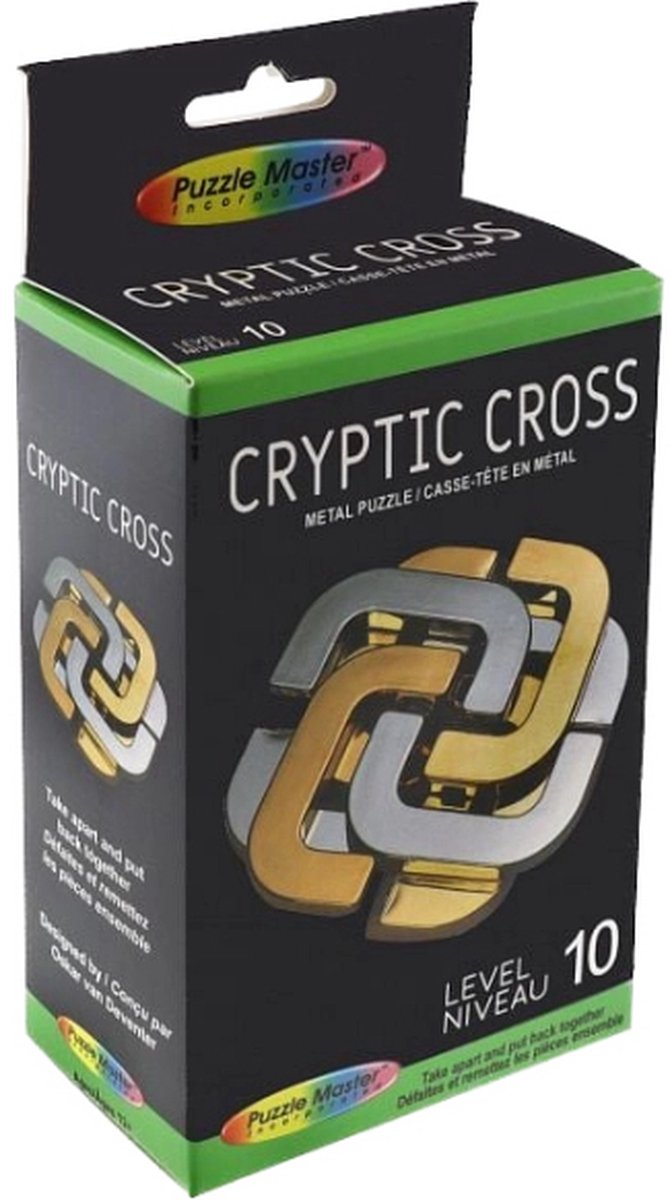 3D breinbreker puzzel Cryptic Cross