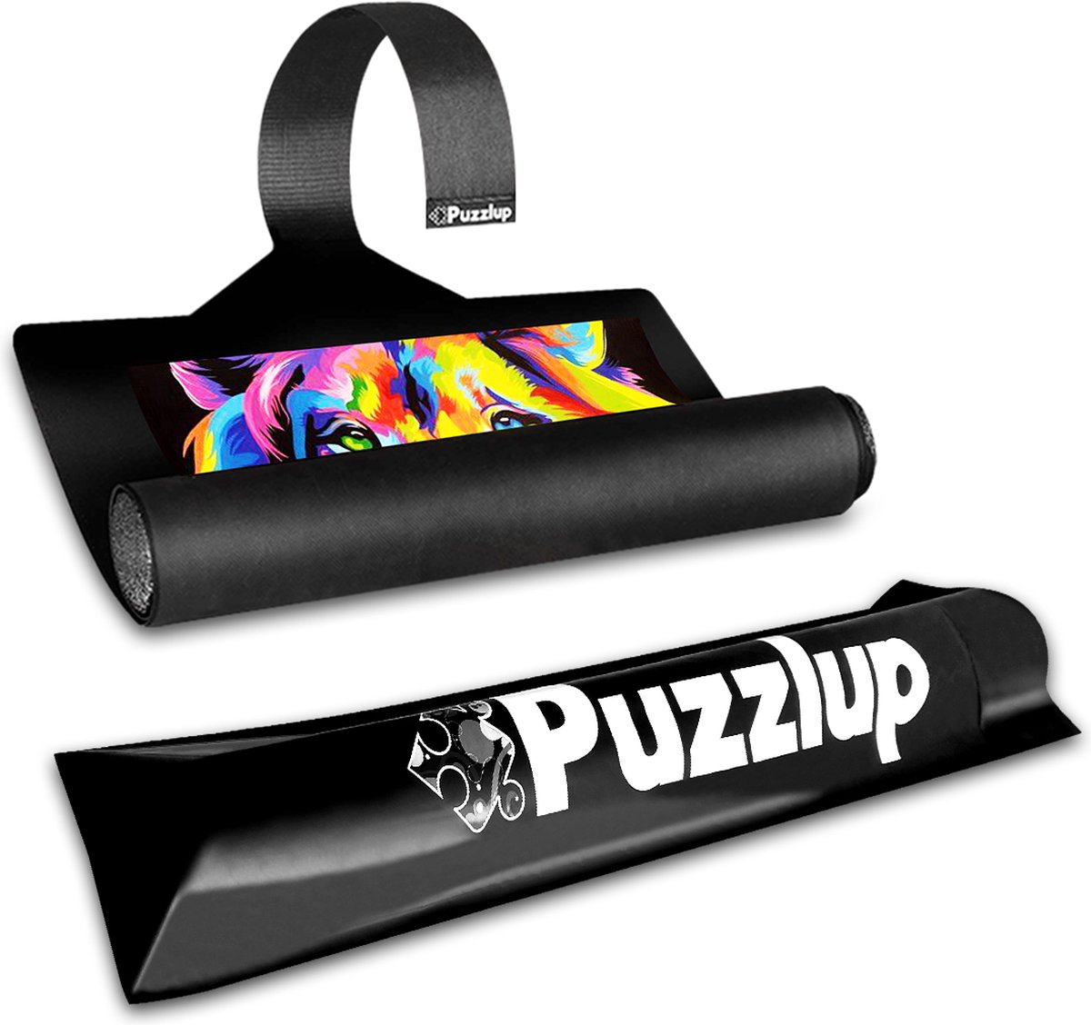   3000   - XXL formaat - Neopreen - Zelfsluitend en Antislip - Portapuzzle met ECO-verpakking! Tot en met 3000 stukjes 95 x 150 cm