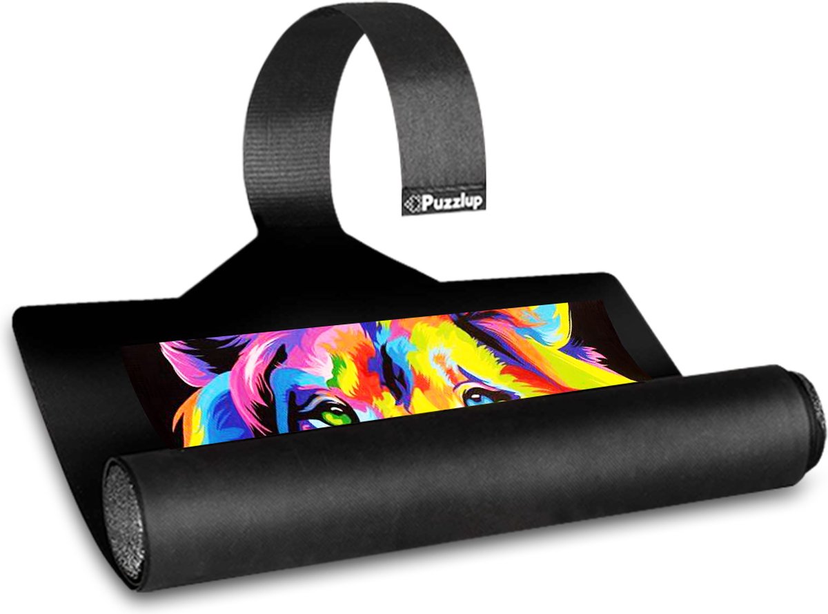 Zelfsluitende   Met Antislip Functionaliteit – Hoogwaardige Portapuzzle die je in 1-2-3 opbergt! Puzzel Mat Voor Elke Legpuzzel Van 500, 1000 Of 1500 stukjes. 66 x 120 cm.