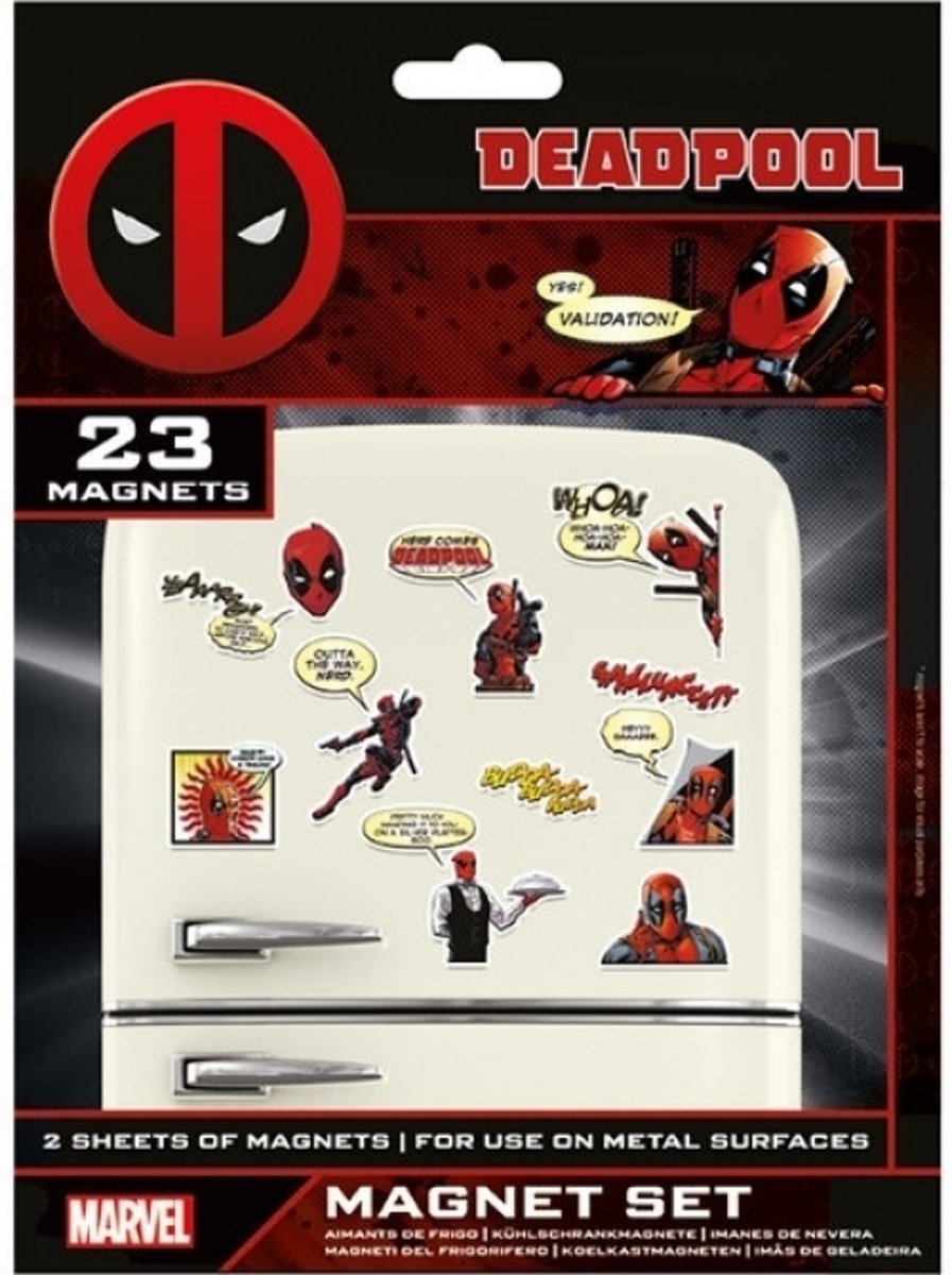 DEADPOOL - Magnet Set - Comic