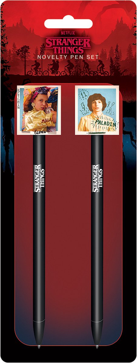 Stranger Things Polaroid Pennen Set