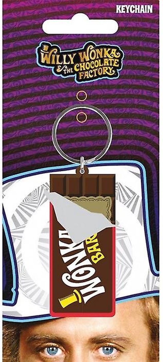 Willy Wonka & The Chocolate Factory Sleutelhanger 6 cm