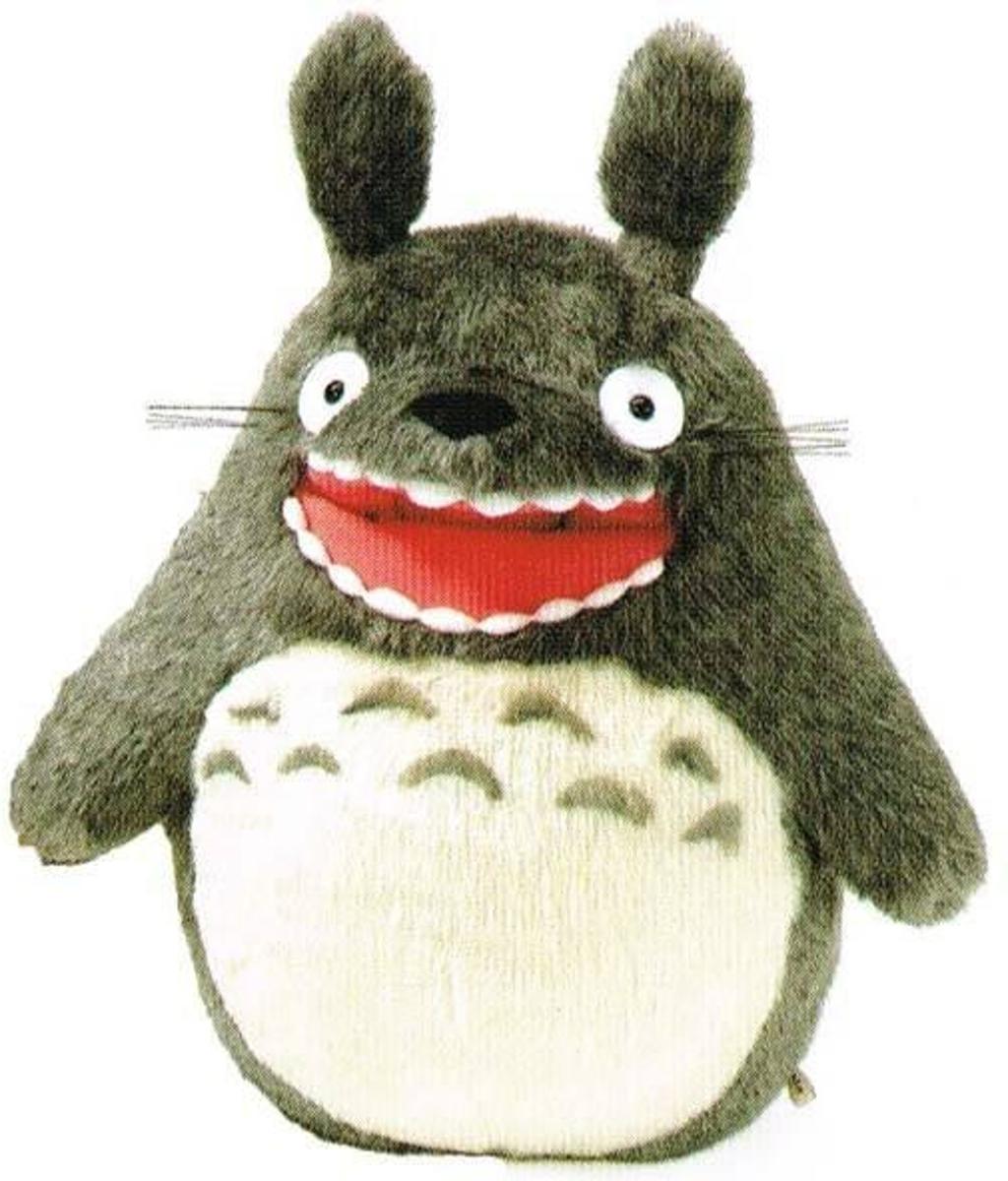 STUDIO GHIBLI - Big Totoro Howling - Plush Toy 28cm