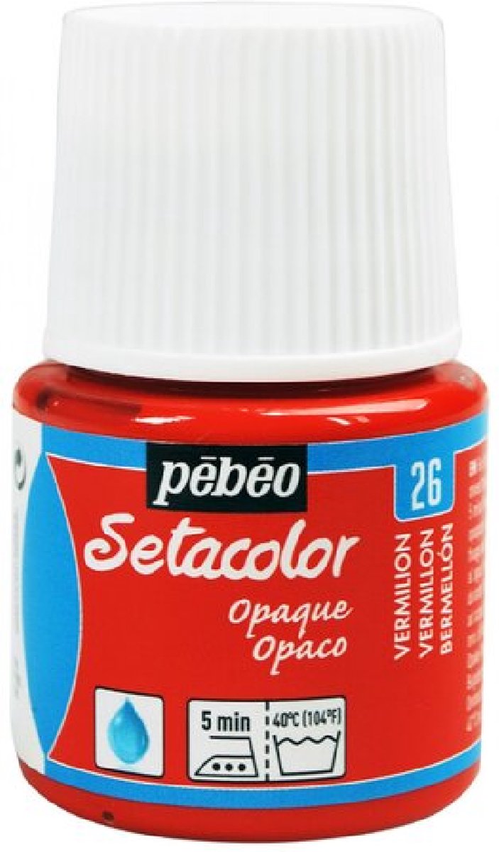 Setacolor Opaque 45 Ml Vermilion