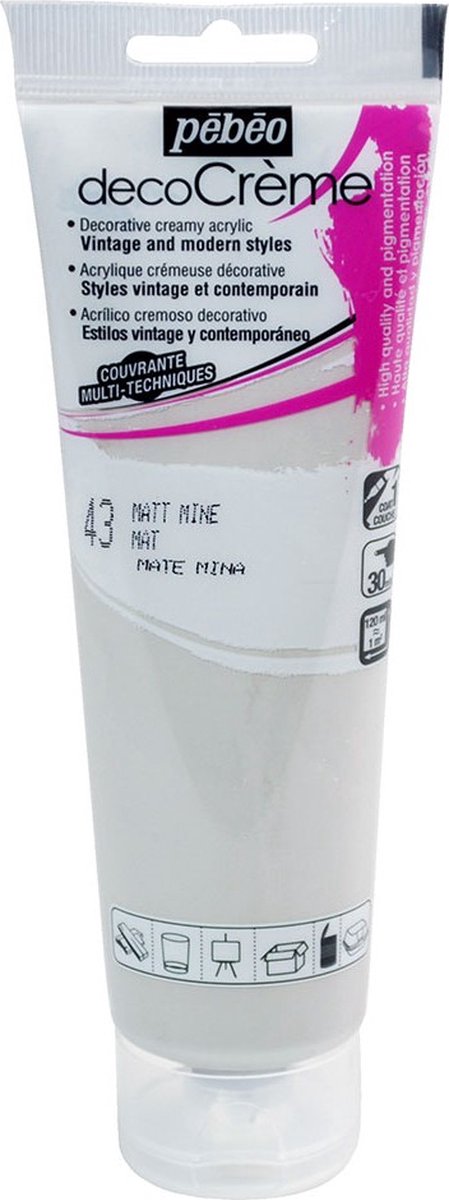 Verf mijn - acryl mat - 120 ml - Pébéo