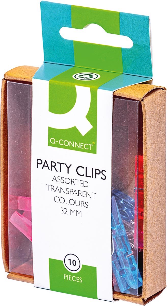 Q-CONNECT wasknijper mini 32 mm doos van 10 stuks 10 stuks