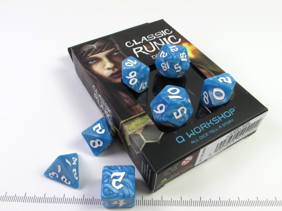 Classic Runic - Glacier w/white