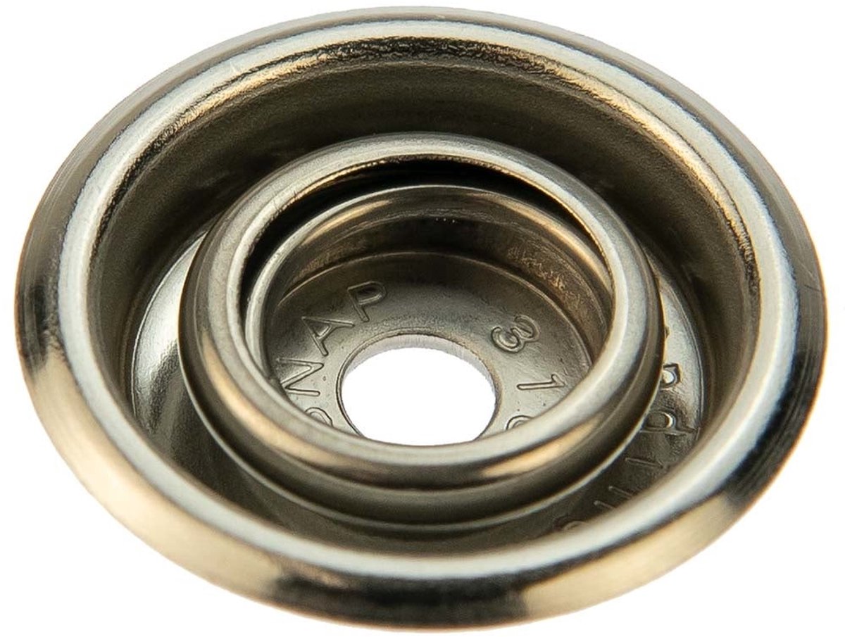 Afdekzeilwinkel - Q-Snap drukknoop B Socket rvs 316