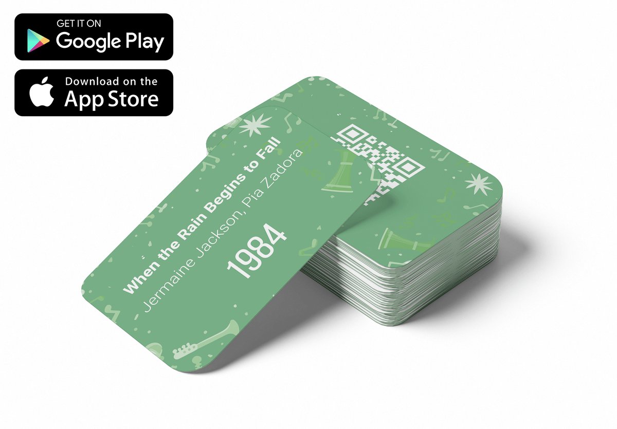 QR Music Cards - Mix editie - 150 kaartjes - Inclusief gratis app - Muziekspel - Kaartspel - Partyspel