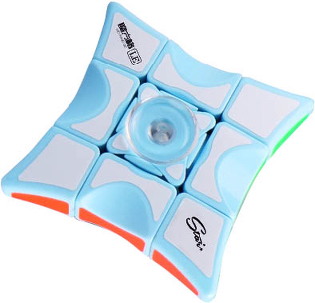 QiYi Spinner Cube Color Box version - BLAUW