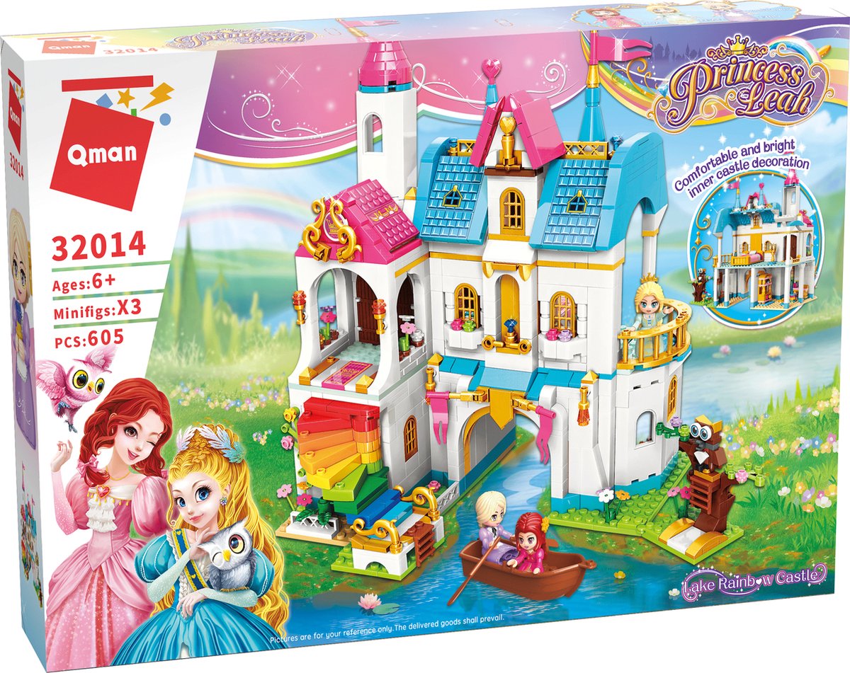 Qman 32014 - Princess Leah Serie - Lake Rainbow Castle