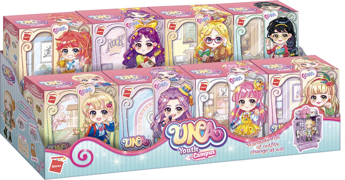 Qman 34012 - UNA Serie - Youth Campus - 8er Set