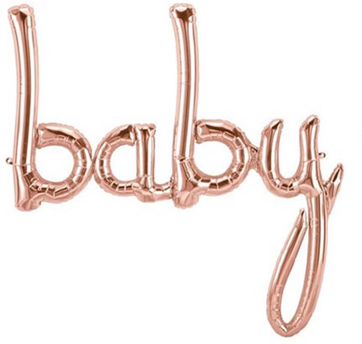 Folieballon Baby Rose Gold