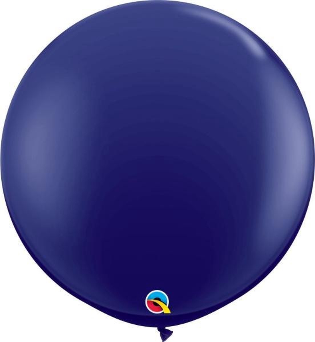Megaballon Navy Blue 90 cm 2 stuks