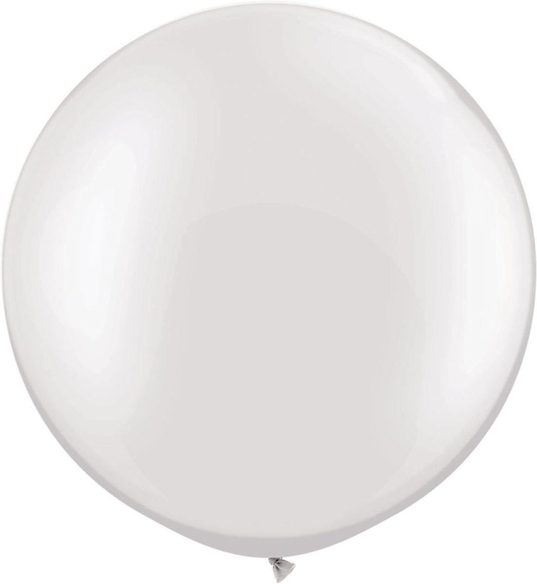 Pearl White Ballonnen 90cm - 2 stuks