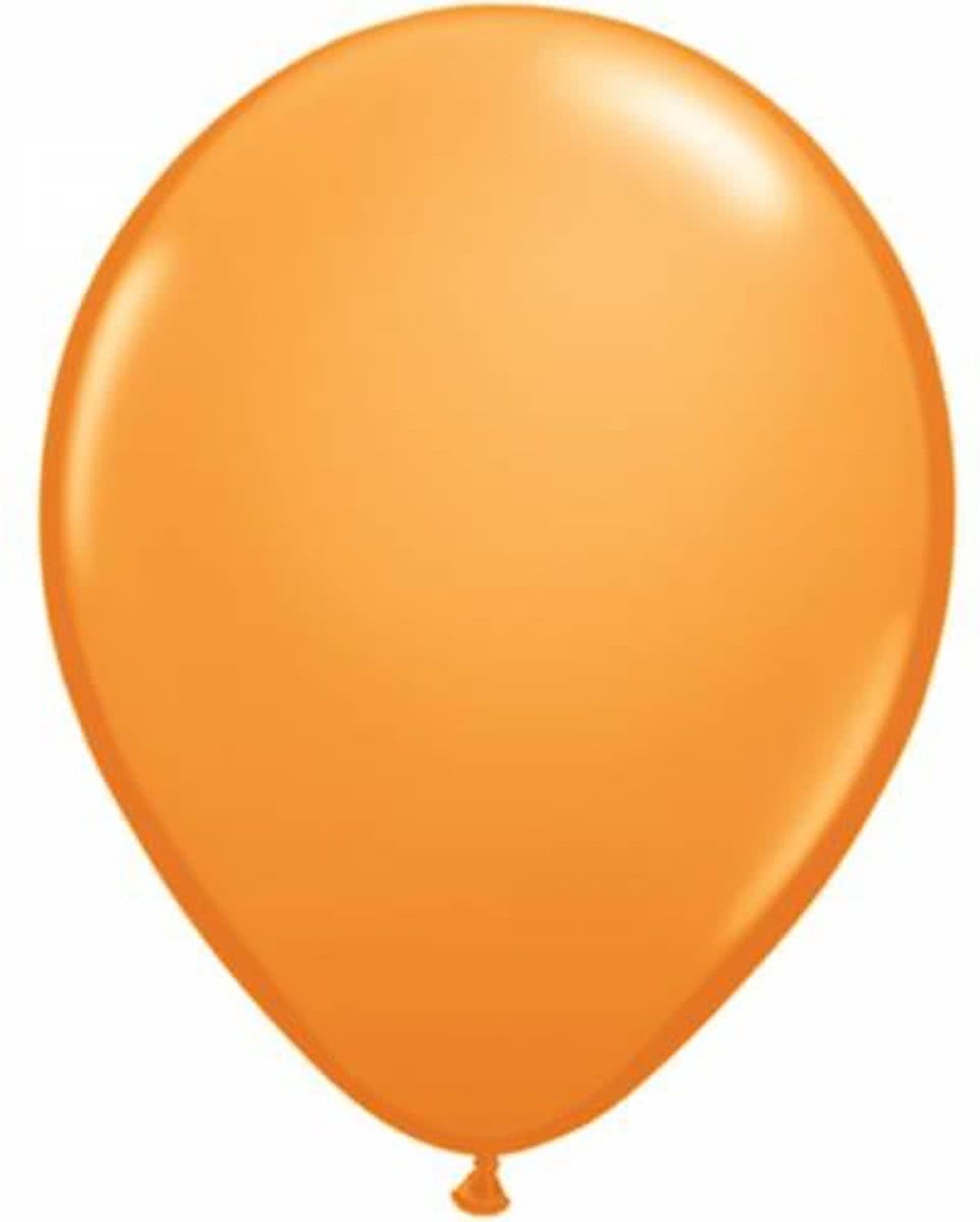 Qualatex ballonnen 100 stuks Orange