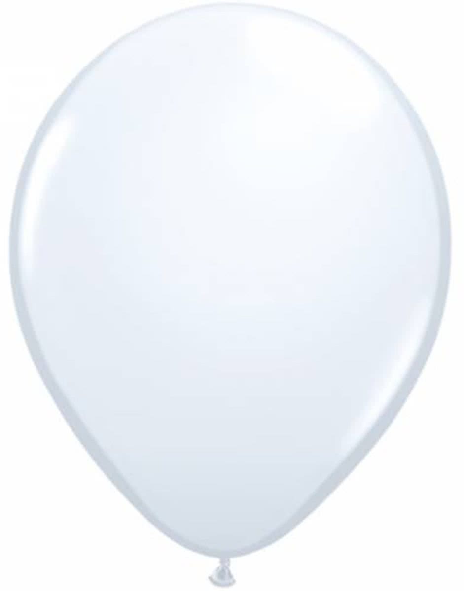 Qualatex ballonnen 100 stuks White