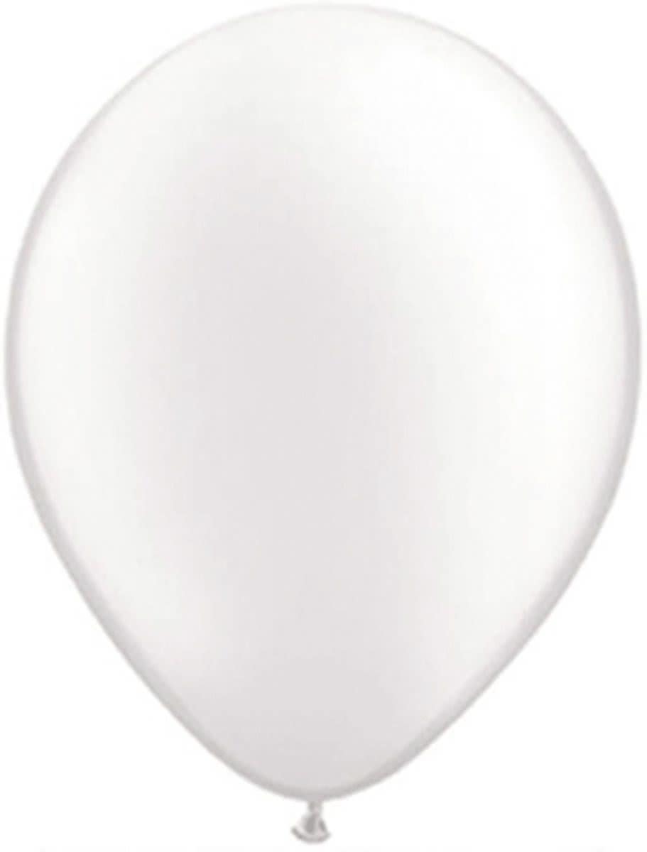 Qualatex ballonnen parel wit