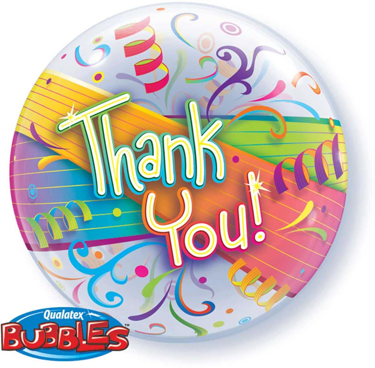 Thank You Bubbles Ballon 56cm