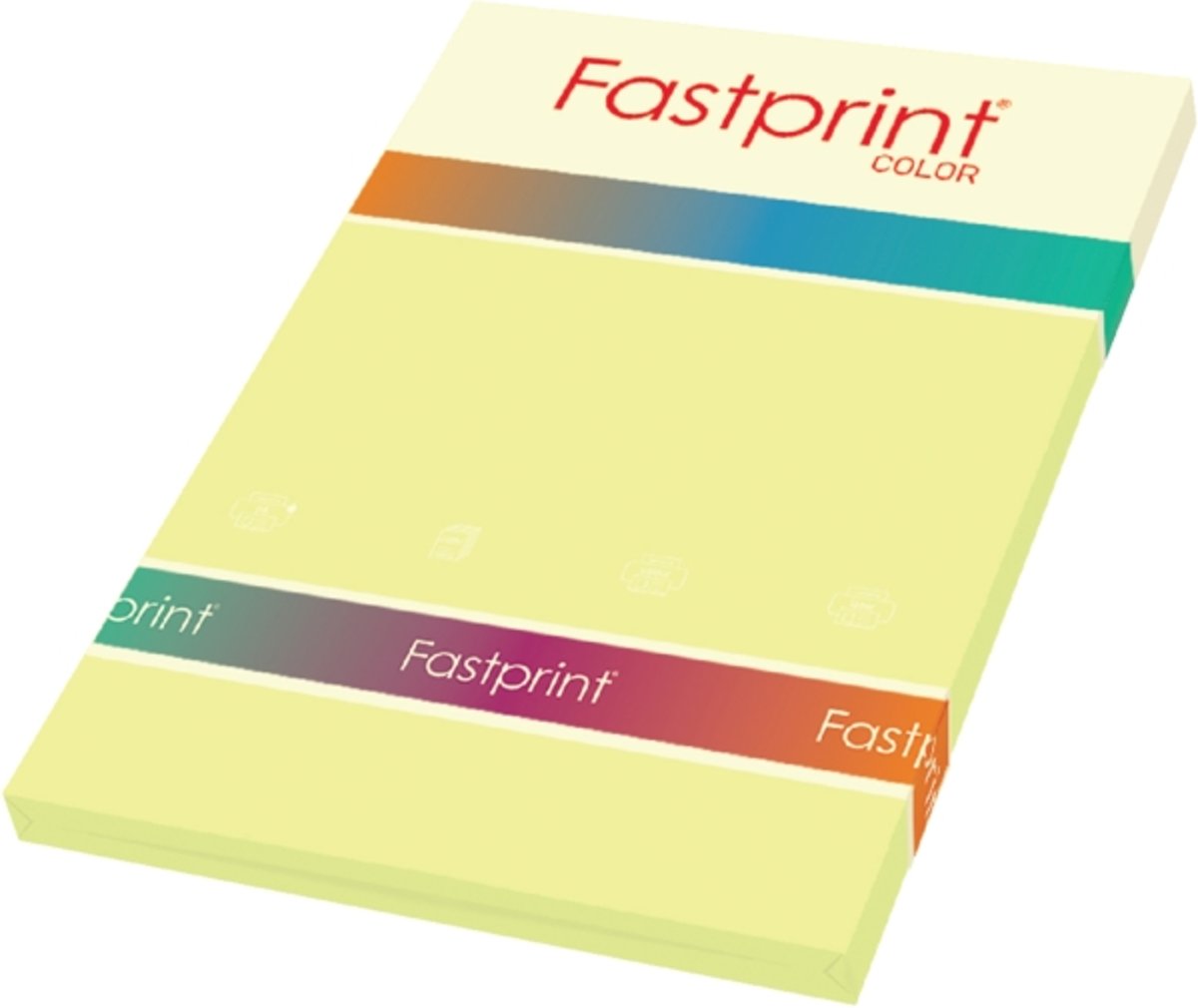 Quantore Kopieerpapier Fastprint-100 A4 120Gr Kanariegeel