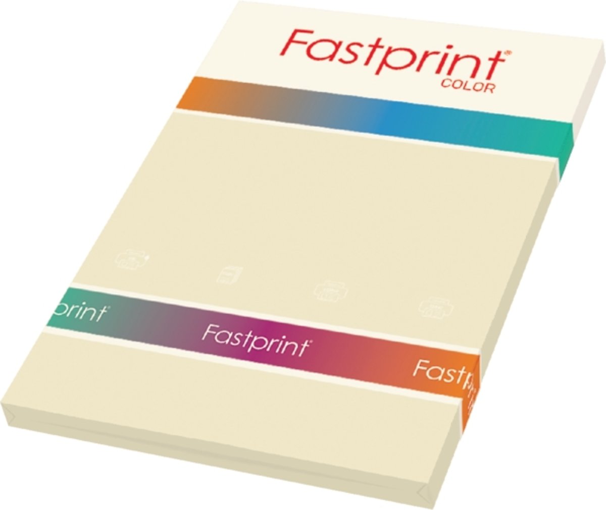 Quantore Kopieerpapier Fastprint-100 A4 120Gr Roomwit