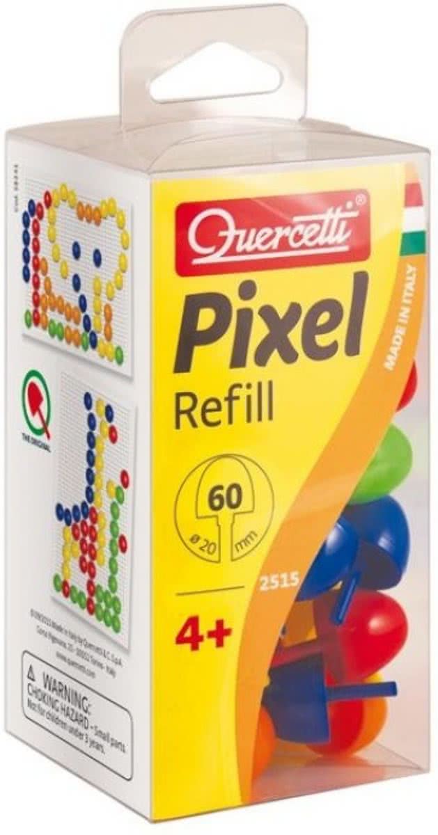 Quercetti Pixel aanvuldoos 20 mm 60-delig