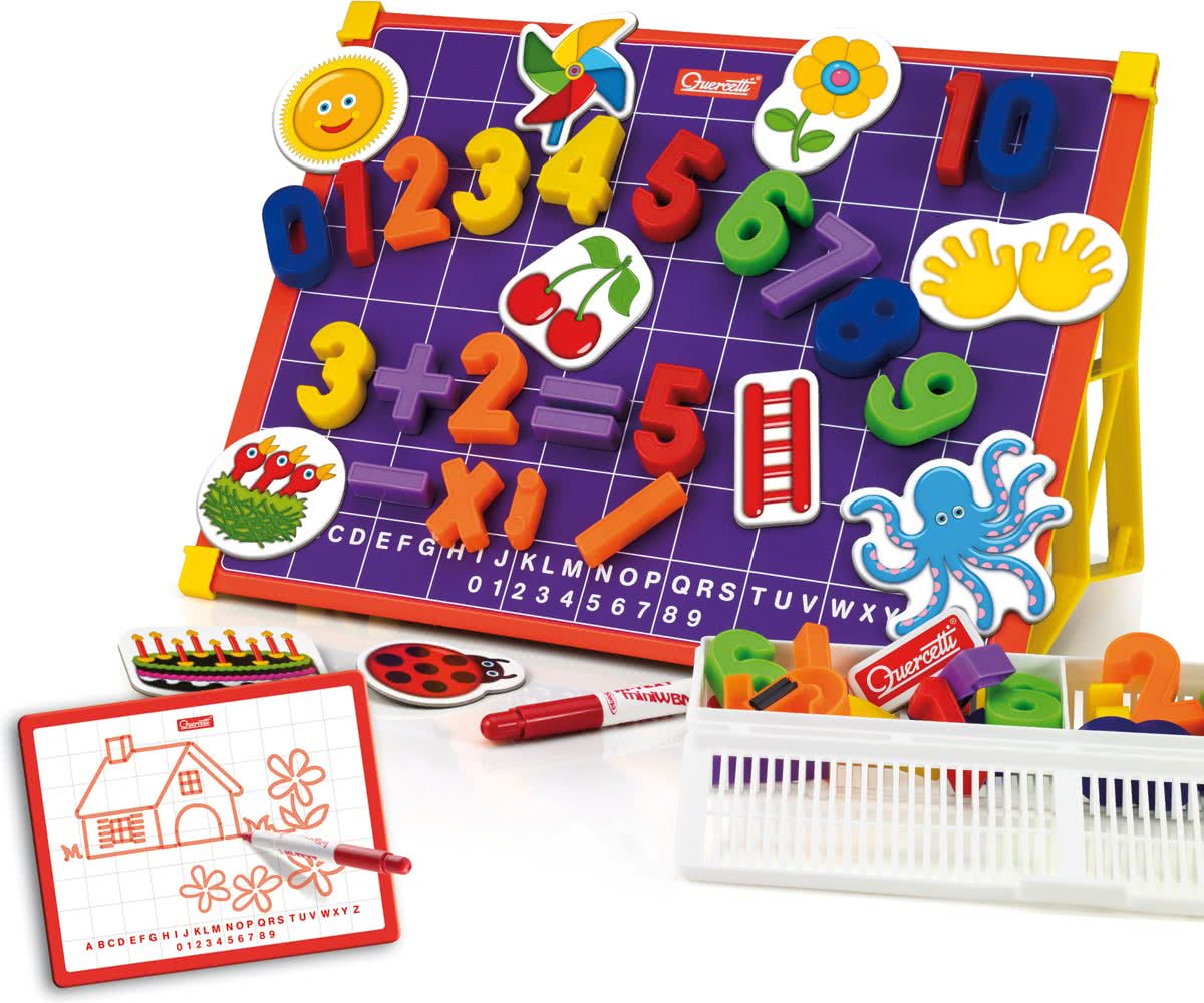   magneetbord incl. cijfer magneten, 53dlg.