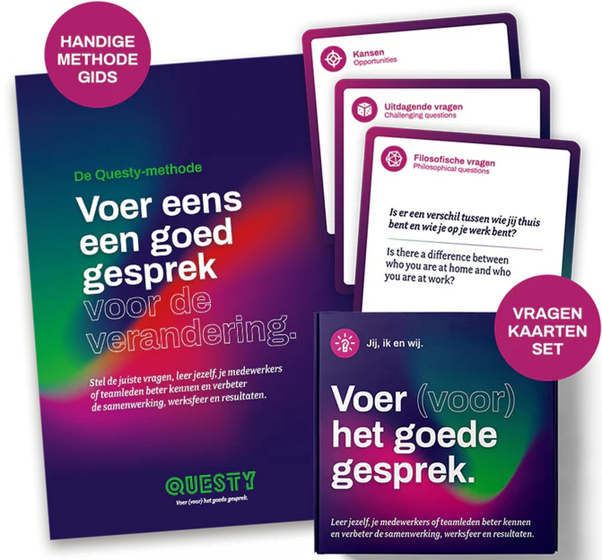 QUESTY cards Trainingsmethode. Eenvoudig zelf aan de slag.