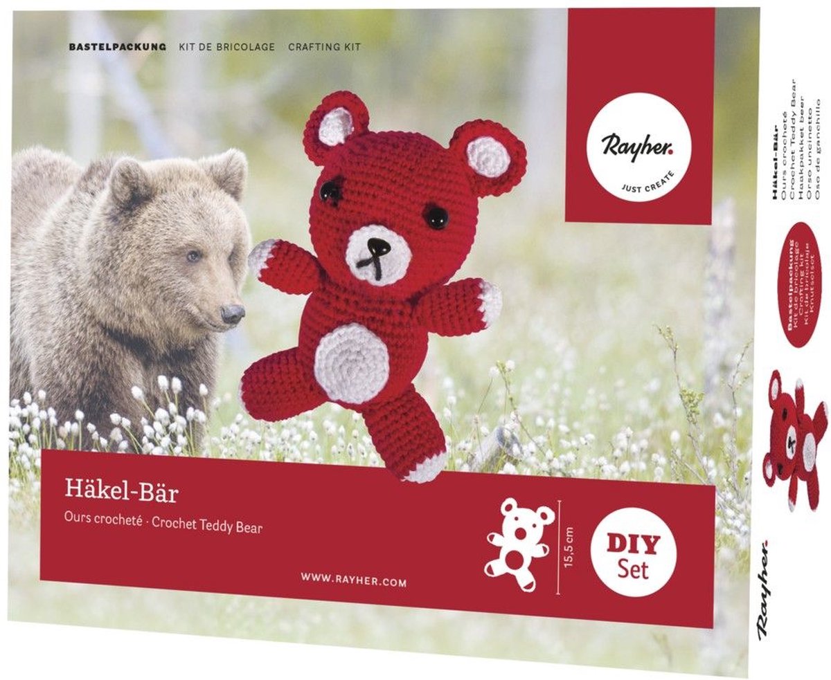 Haakpakket - volledig pakket - Beer - Rayher