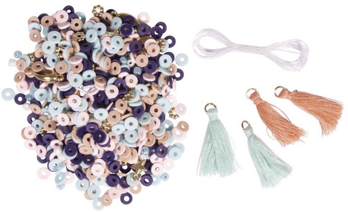 Kralenmix - Rayher - Maak je eigen armbanden - Ibiza kleuren