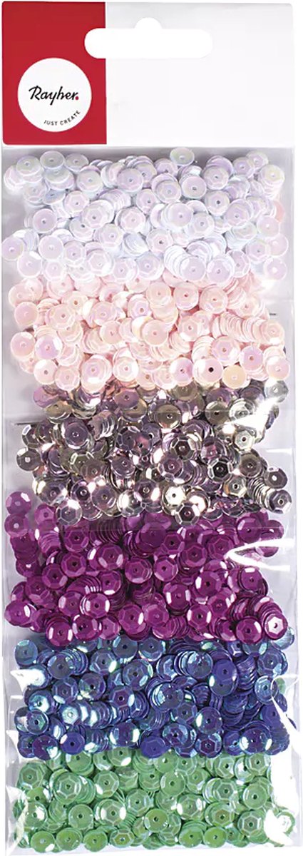 Pailletten Mix Fairy Tale Ø 6mm 6x7g