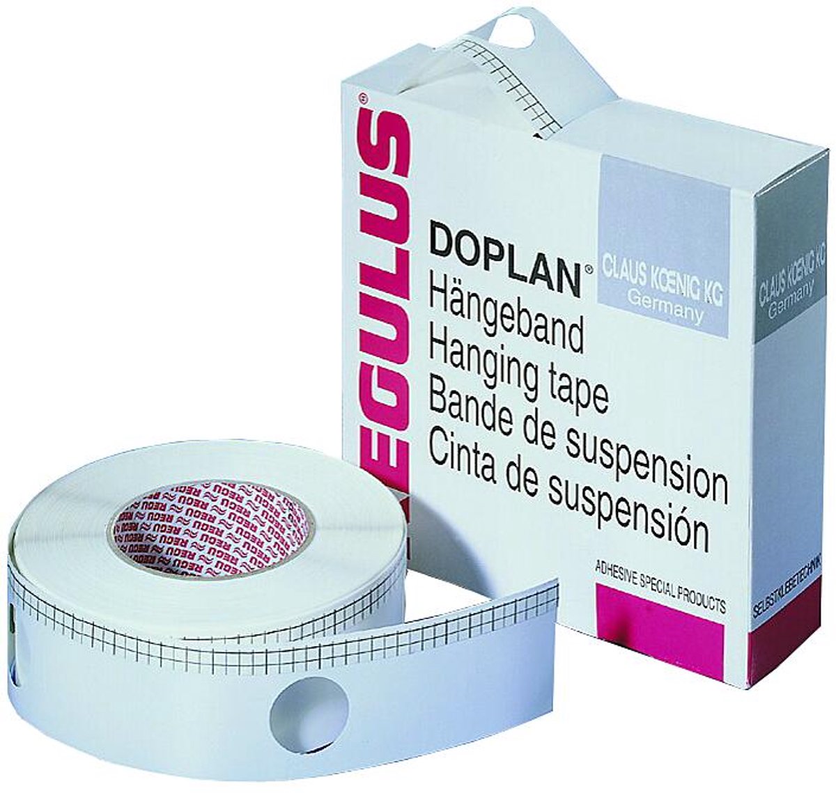 REGULUS draagband voor tekeningen ophangen, wit