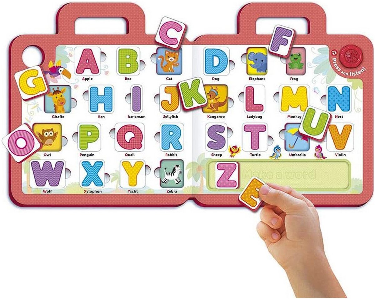 Kinderpuzzel Reig dieren 26 Onderdelen Leerzaam en educatief Alfabet